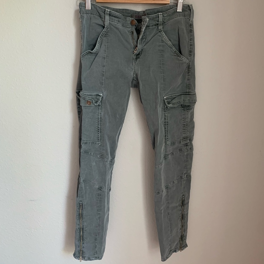 J Brand Army Green Cargo Pants